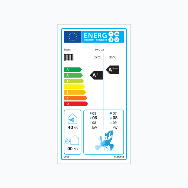 Folansi FWC-02 - Energy label